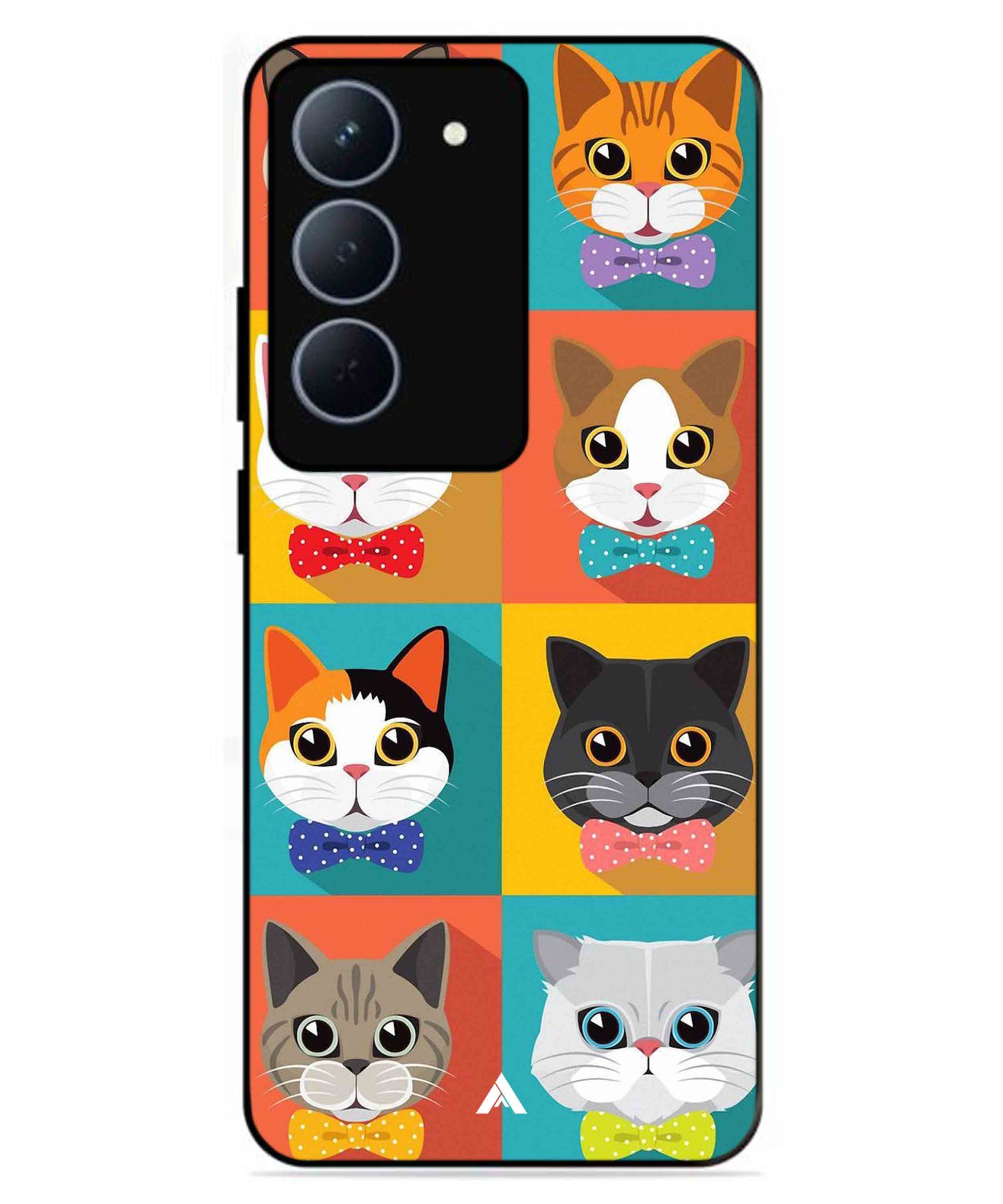 Kitties Metal Back Cover Phone Case for Realme P3X