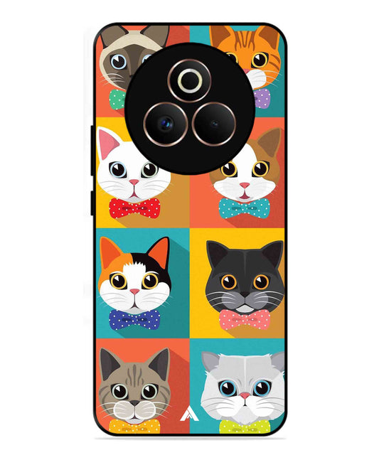 Kitties Metal Back Cover Phone Case for Realme P3 Pro