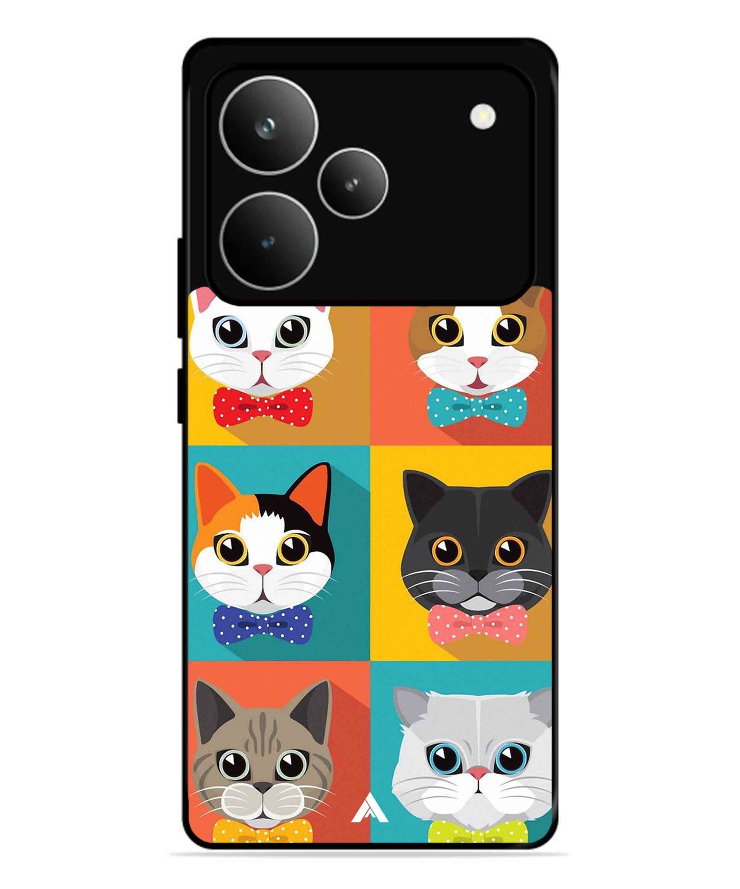 Kitties Metal Back Cover Phone Case for Realme P4 Pro