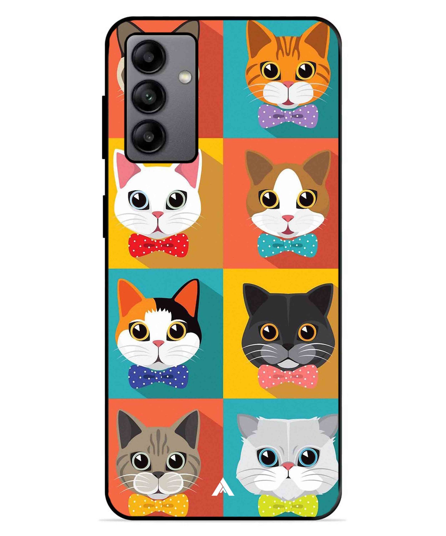 Kitties Metal Back Cover Phone Case for Samsung Galaxy A04s