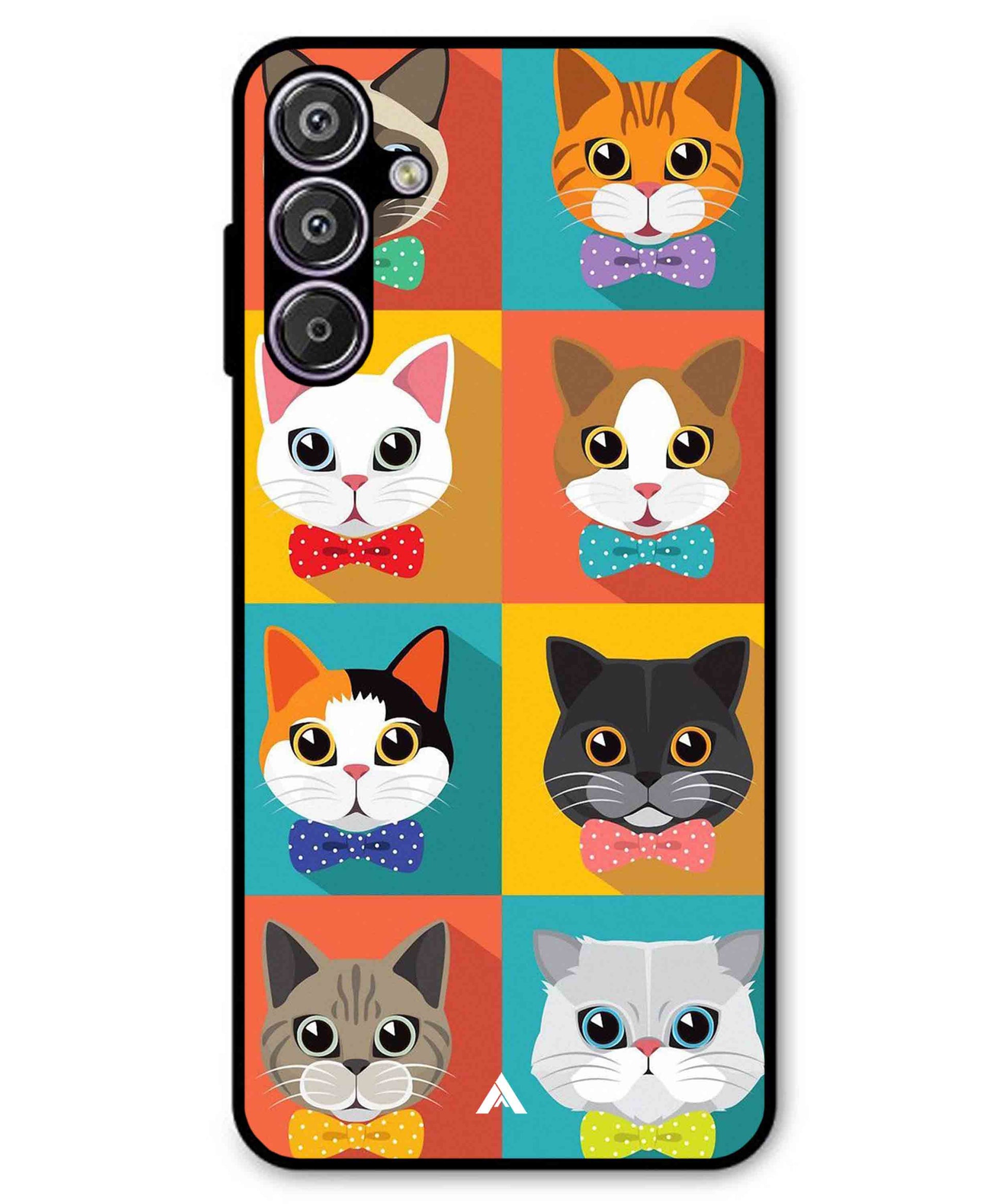 Kitties Metal Back Cover Phone Case for Samsung Galaxy A13 5G