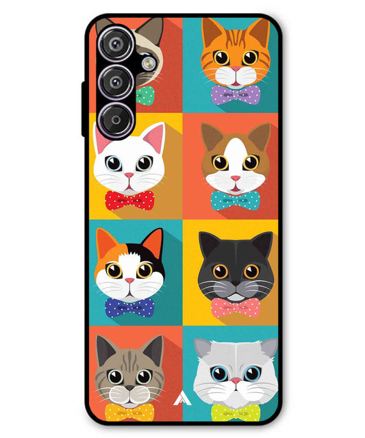 Kitties Metal Back Cover Phone Case for Samsung Galaxy A13 5G