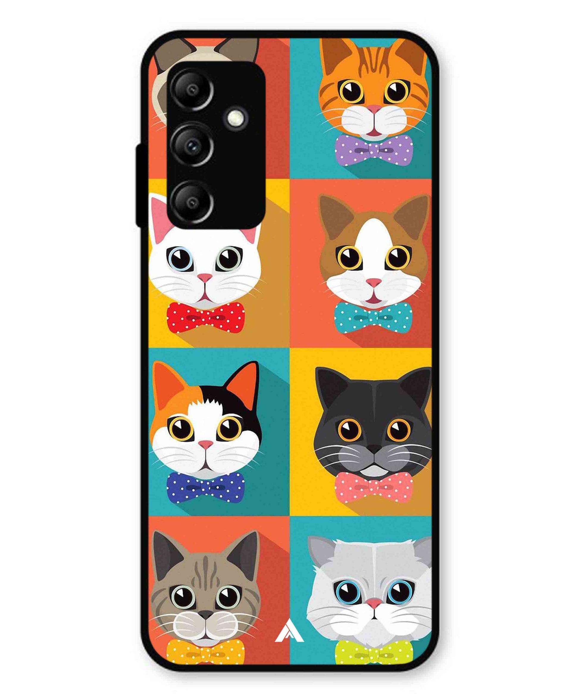 Kitties Metal Back Cover Phone Case for Samsung Galaxy A14 5G