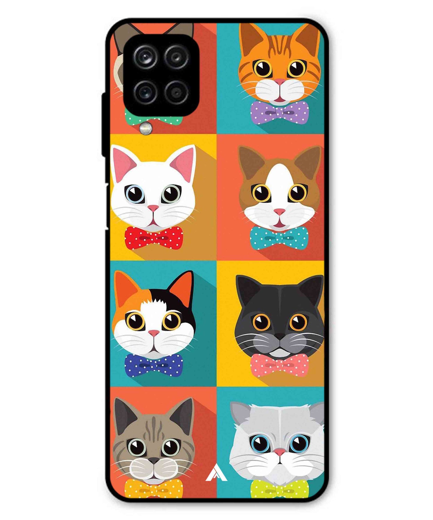 Kitties Metal Back Cover Phone Case for Samsung Galaxy M33