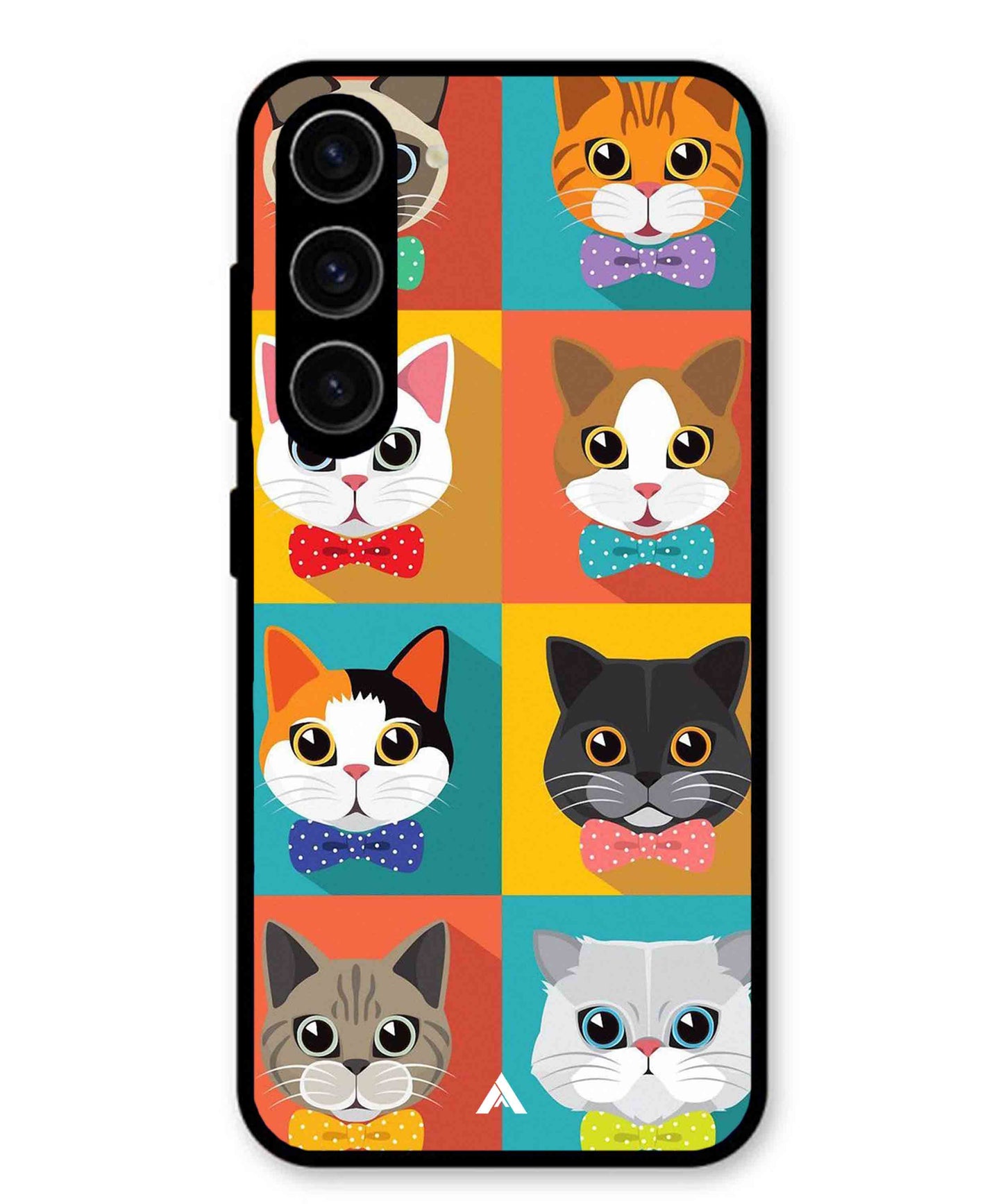 Kitties Metal Back Cover Phone Case for Samsung Galaxy S24