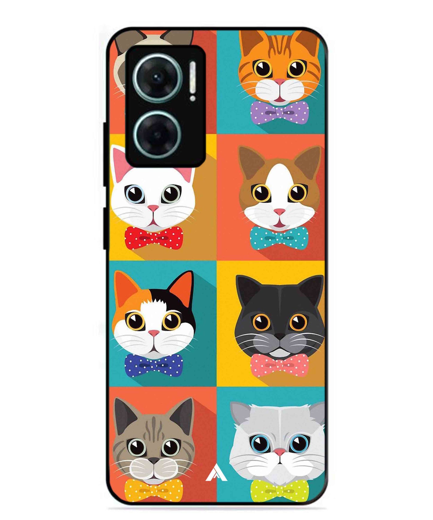 Kitties Metal Back Cover Phone Case for Xiaomi Redmi 11 Prime 5G