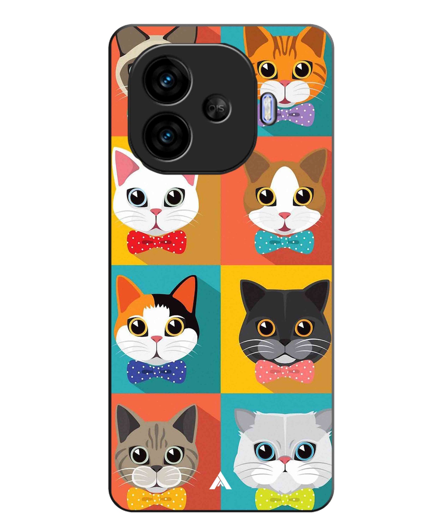 Kitties Metal Back Cover Phone Case for iQOO Neo 10r