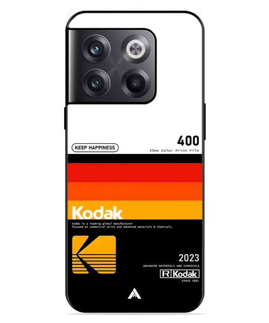 Kodak 400 Aesthetic Metal Back Cover Phone Case for Oneplus 10T