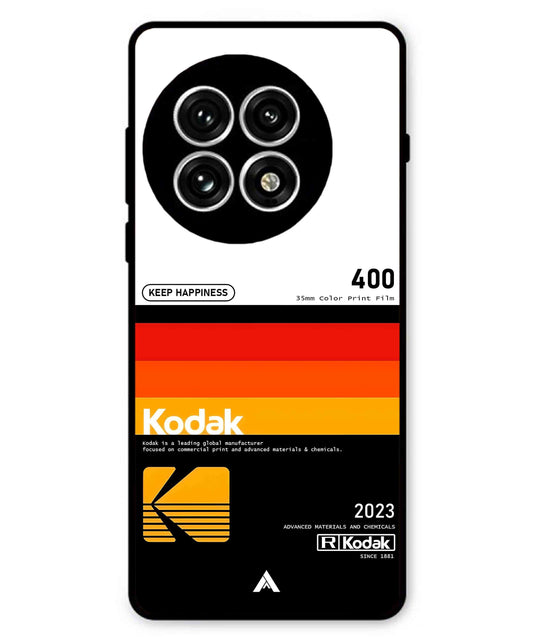 Kodak 400 Aesthetic Metal Back Cover Phone Case for Oneplus 13R