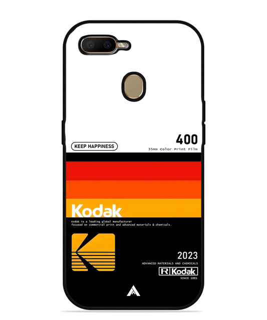 Kodak 400 Aesthetic Metal Back Cover Phone Case for Oppo A11K