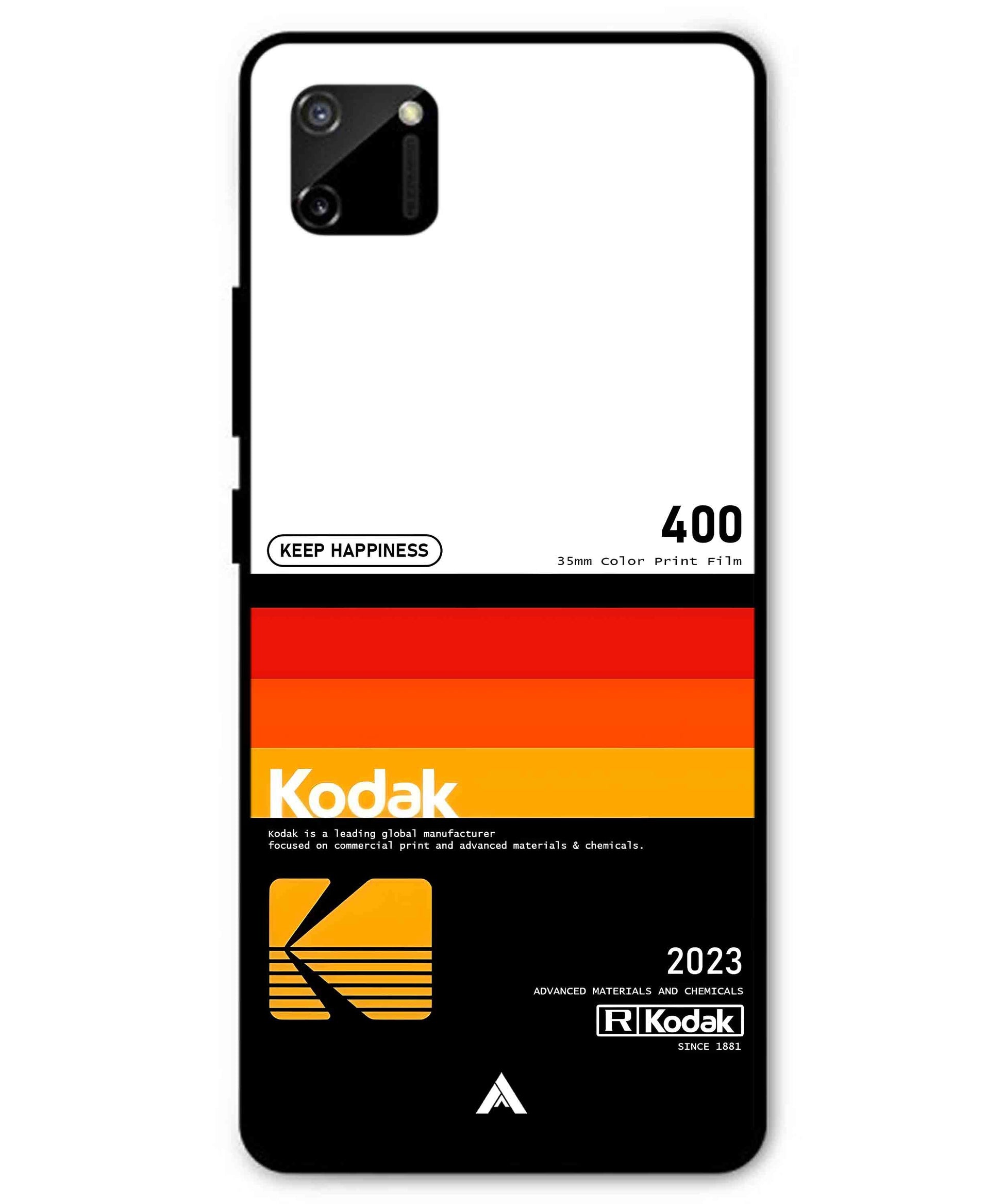 Kodak 400 Aesthetic Metal Back Cover Phone Case for Realme C11