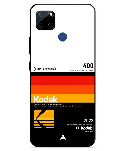 Kodak 400 Aesthetic Metal Back Cover Phone Case for Realme C23