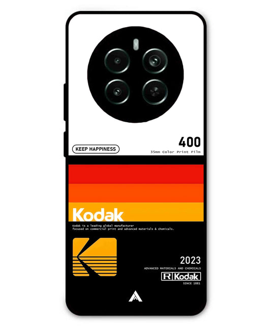 Kodak 400 Aesthetic Metal Back Cover Phone Case for Realme P1 Pro