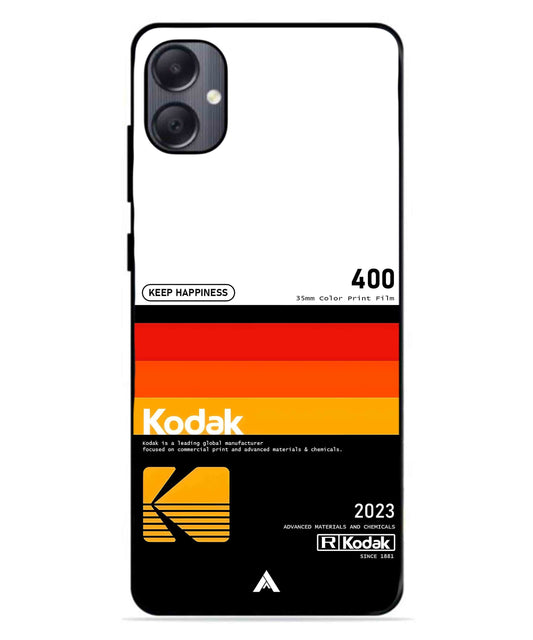 Kodak 400 Aesthetic Metal Back Cover Phone Case for Samsung Galaxy A05