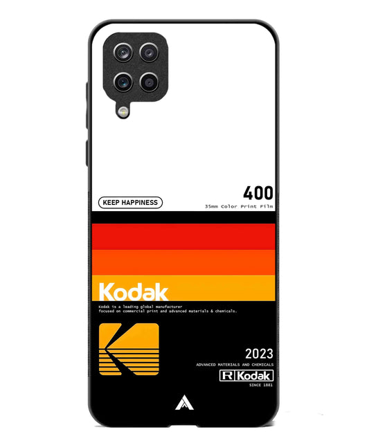 Kodak 400 Aesthetic Metal Back Cover Phone Case for Samsung Galaxy A42