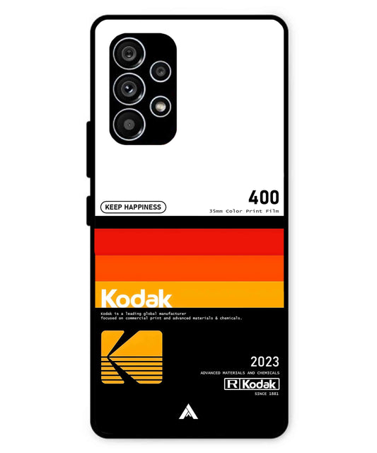 Kodak 400 Aesthetic Metal Back Cover Phone Case for Samsung Galaxy A53