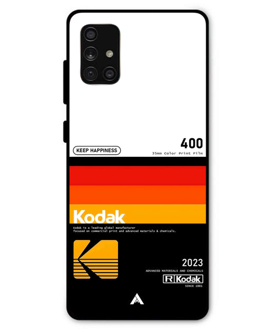 Kodak 400 Aesthetic Metal Back Cover Phone Case for Samsung Galaxy A71