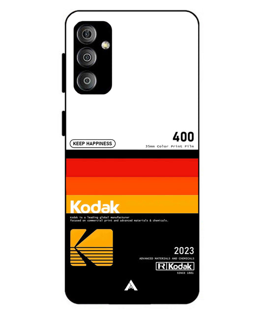 Kodak 400 Aesthetic Metal Back Cover Phone Case for Samsung Galaxy F23