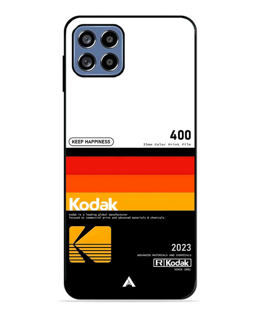Kodak 400 Aesthetic Metal Back Cover Phone Case for Samsung Galaxy F42