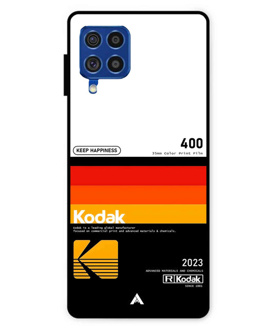 Kodak 400 Aesthetic Metal Back Cover Phone Case for Samsung Galaxy F62