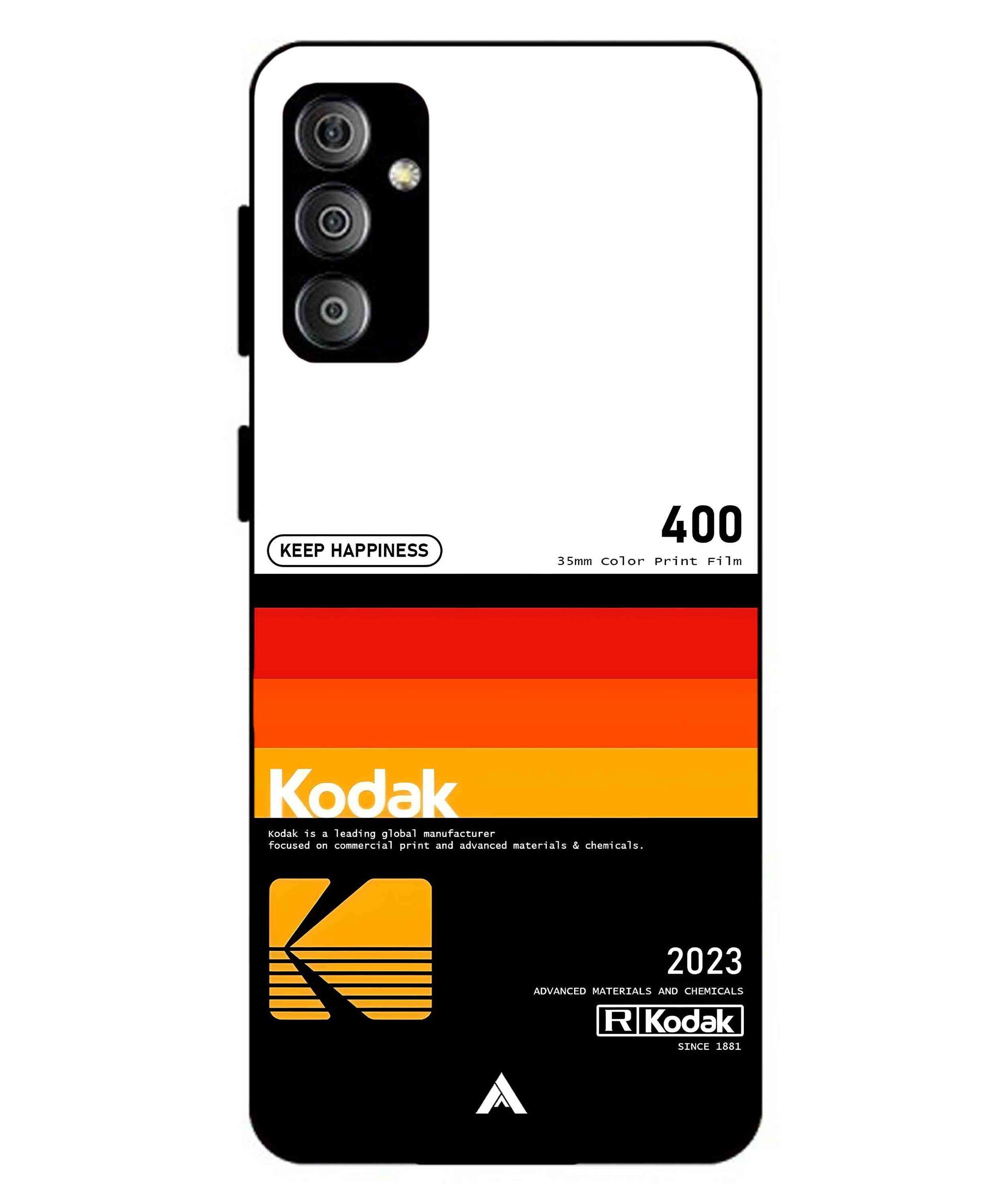 Kodak 400 Aesthetic Metal Back Cover Phone Case for Samsung Galaxy M23