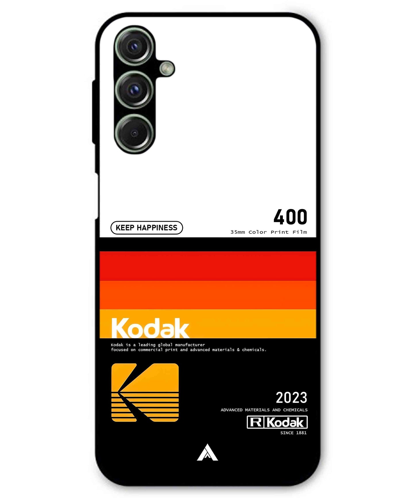 Kodak 400 Aesthetic Metal Back Cover Phone Case for Samsung Galaxy M34