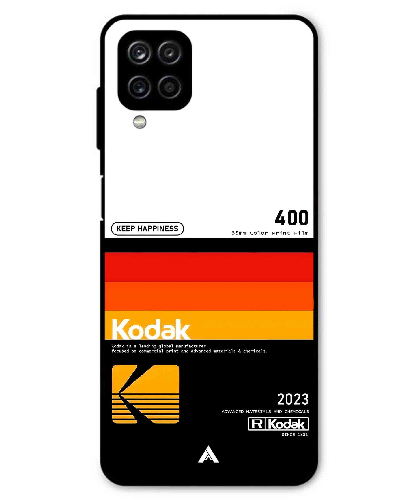 Kodak 400 Aesthetic Metal Back Cover Phone Case for Samsung Galaxy M53