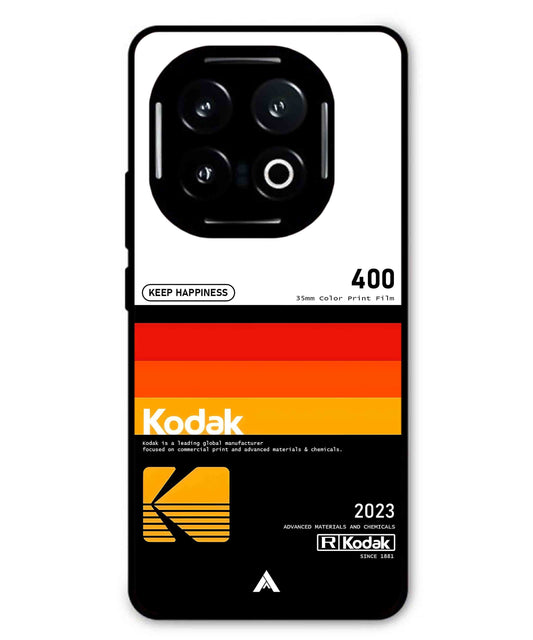 Kodak 400 Aesthetic Metal Back Cover Phone Case for iQOO 13