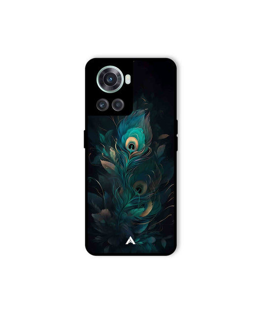 Krishna Mor Punkh Metal Back Cover Phone Case for Oneplus 10R 