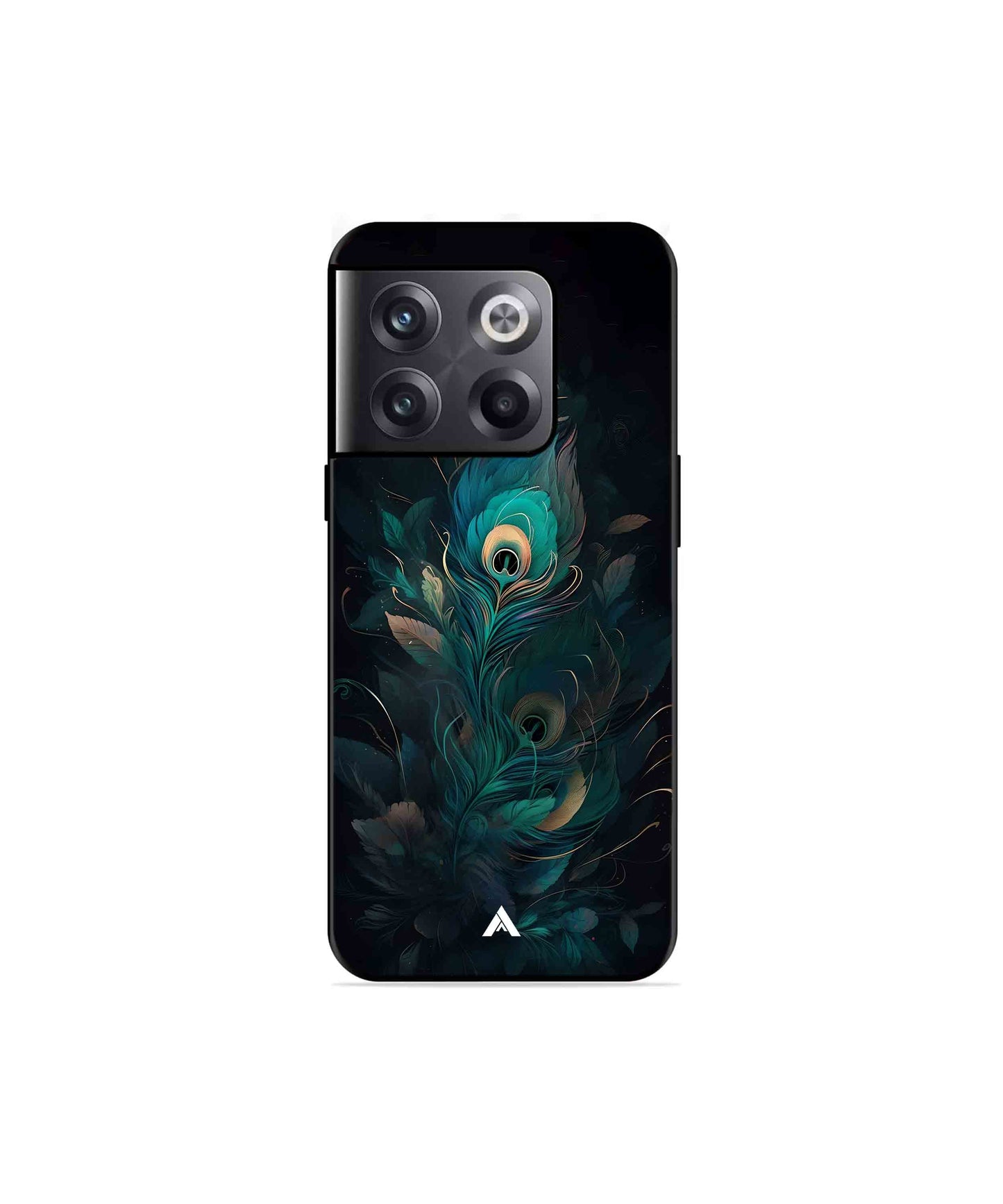 Krishna Mor Punkh Metal Back Cover Phone Case for Oneplus 10T 