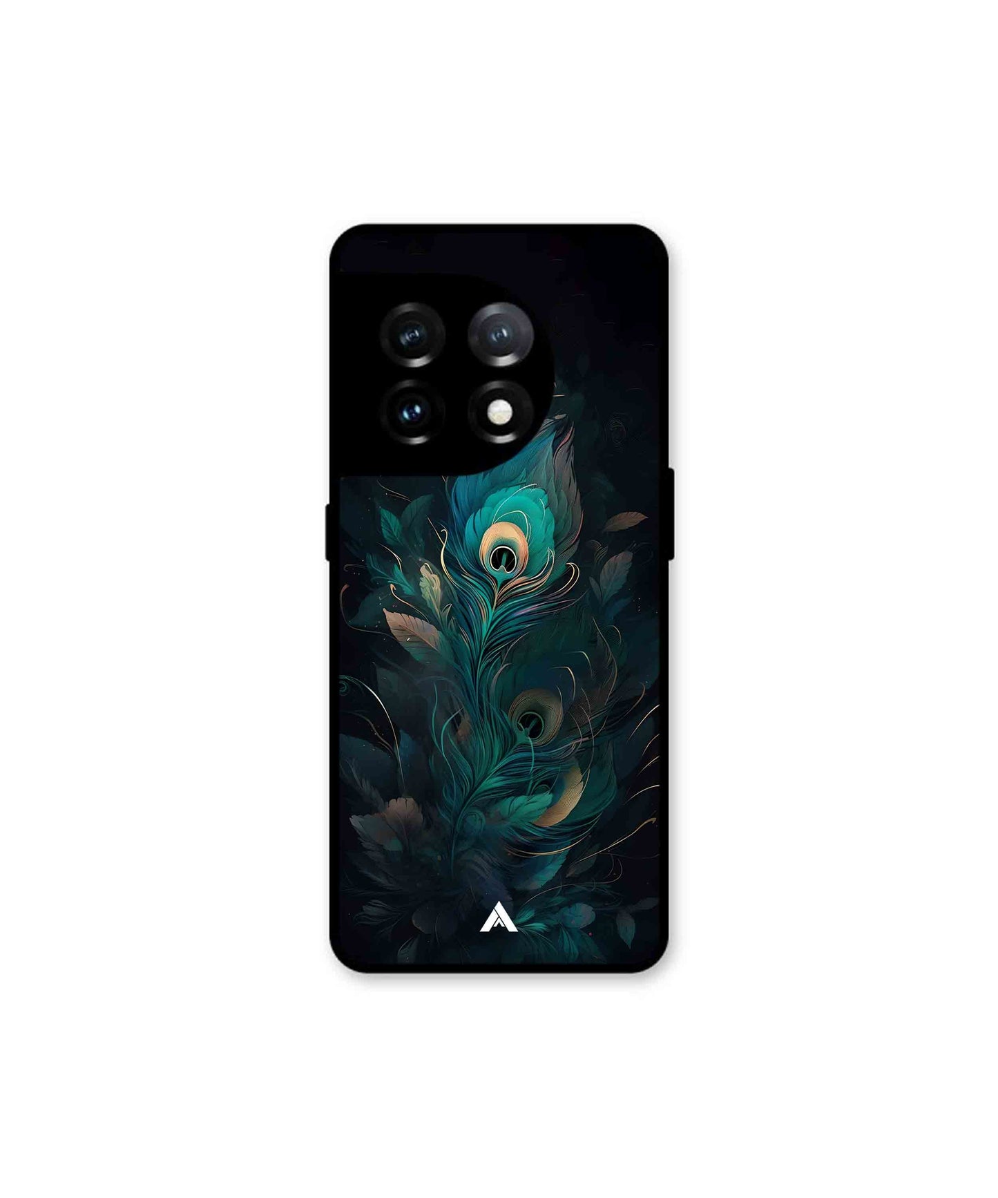 Krishna Mor Punkh Metal Back Cover Phone Case for Oneplus 11 