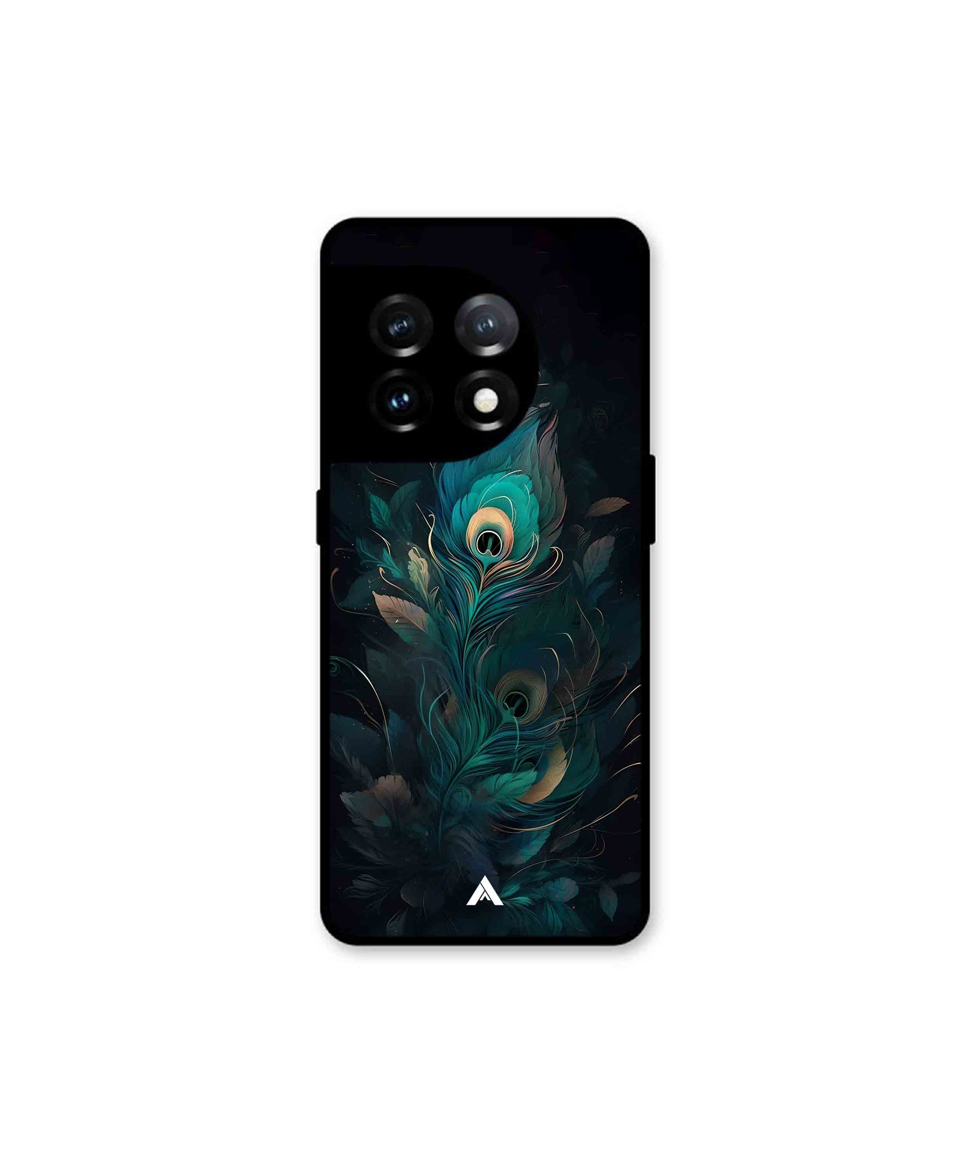Krishna Mor Punkh Metal Back Cover Phone Case for Oneplus 11 
