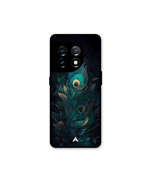 Krishna Mor Punkh Metal Back Cover Phone Case for Oneplus 11 