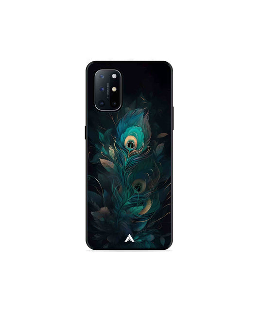 Krishna Mor Punkh Metal Back Cover Phone Case for Oneplus 8T 