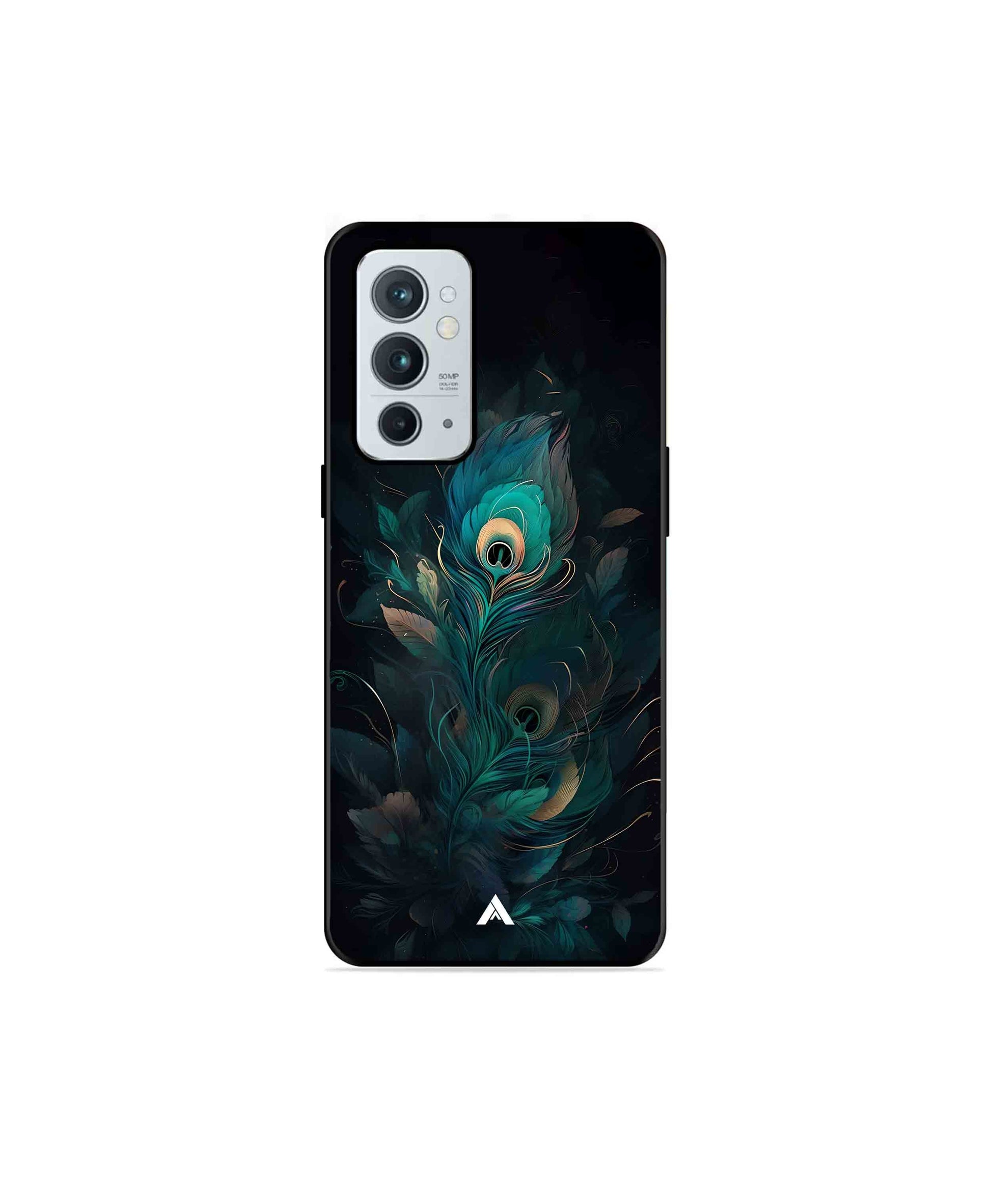 Krishna Mor Punkh Metal Back Cover Phone Case for Oneplus 9RT 