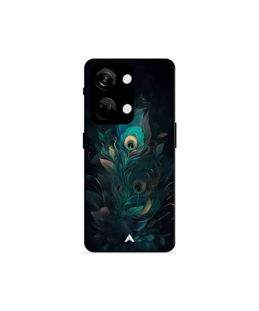 Krishna Mor Punkh Metal Back Cover Phone Case for Oneplus Nord 3 