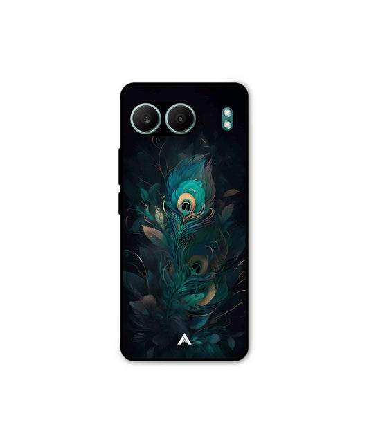 Krishna Mor Punkh Metal Back Cover Phone Case for Oneplus Nord 4 
