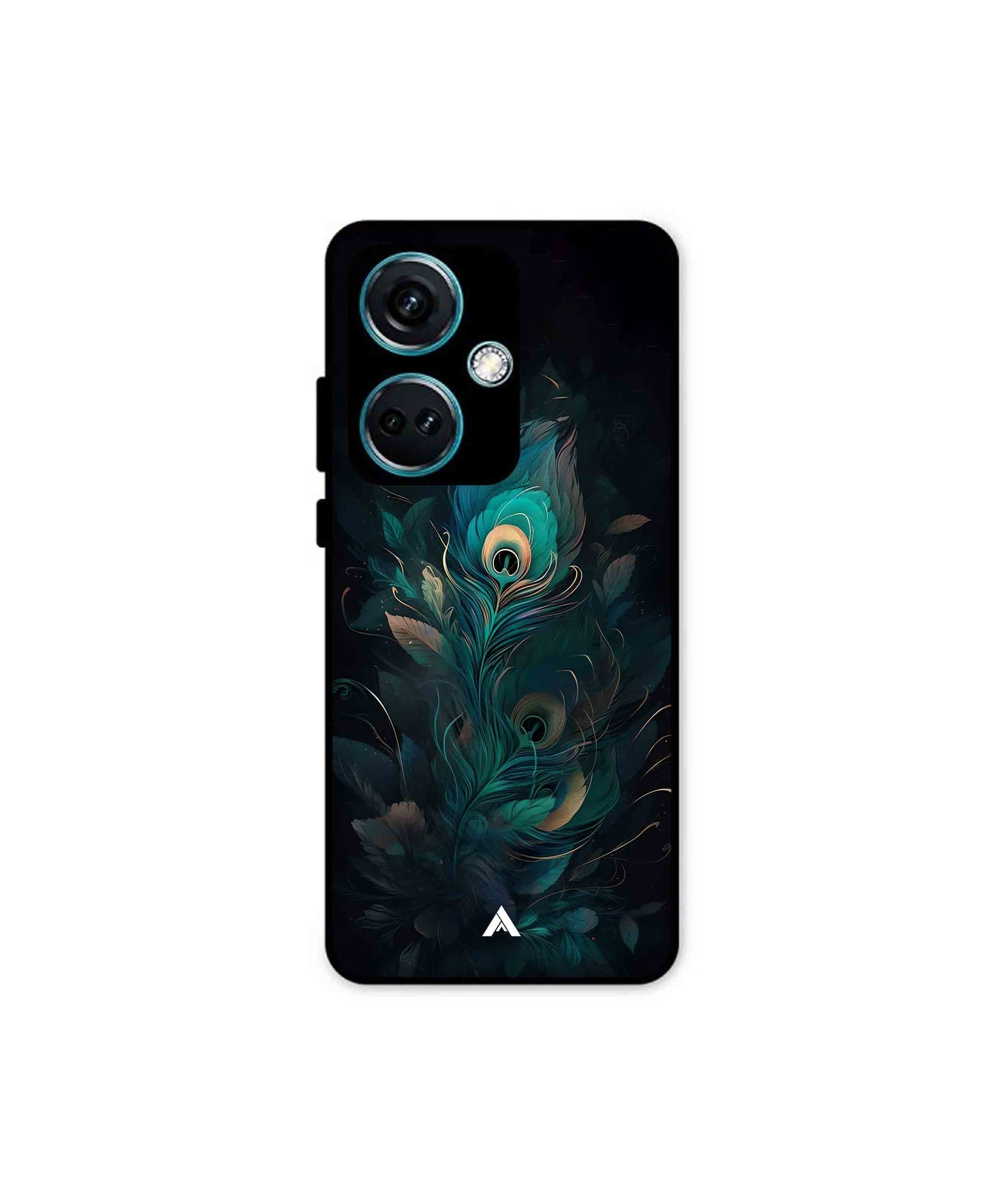 Krishna Mor Punkh Metal Back Cover Phone Case for Oneplus Nord CE 3 
