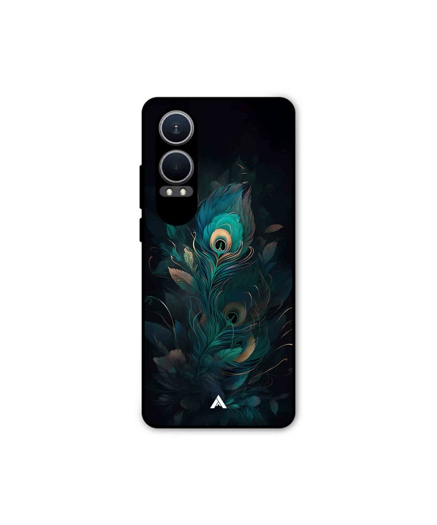 Krishna Mor Punkh Metal Back Cover Phone Case for Oneplus Nord CE 4 Lite 