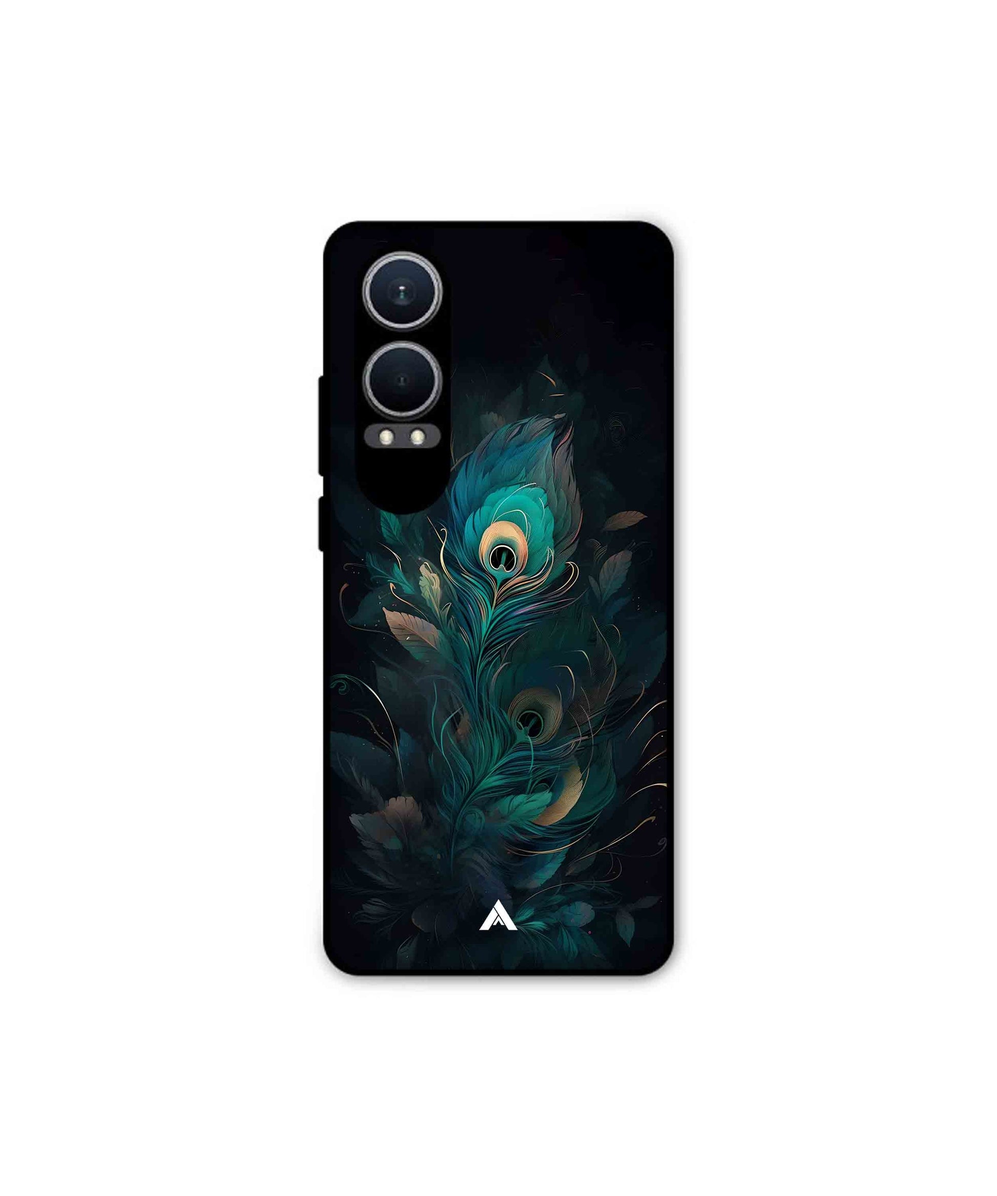 Krishna Mor Punkh Metal Back Cover Phone Case for Oneplus Nord CE 4 Lite 