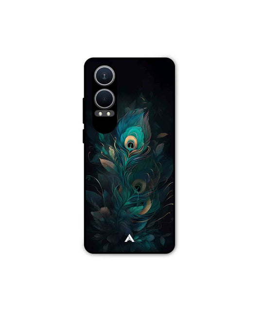 Krishna Mor Punkh Metal Back Cover Phone Case for Oneplus Nord CE 4 Lite 