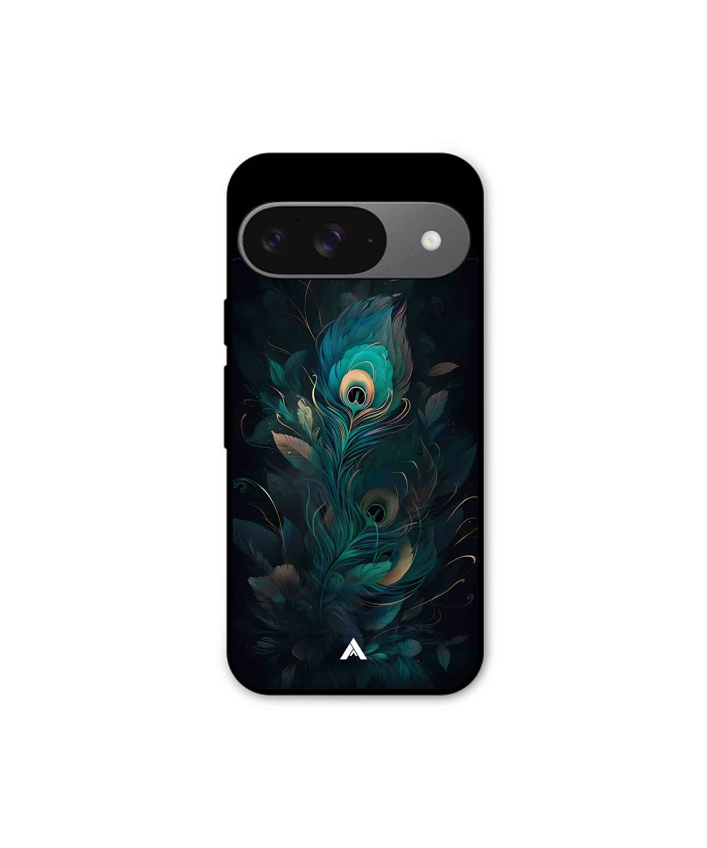 Krishna Mor Punkh Metal Back Cover Phone Case for Pixel 9 