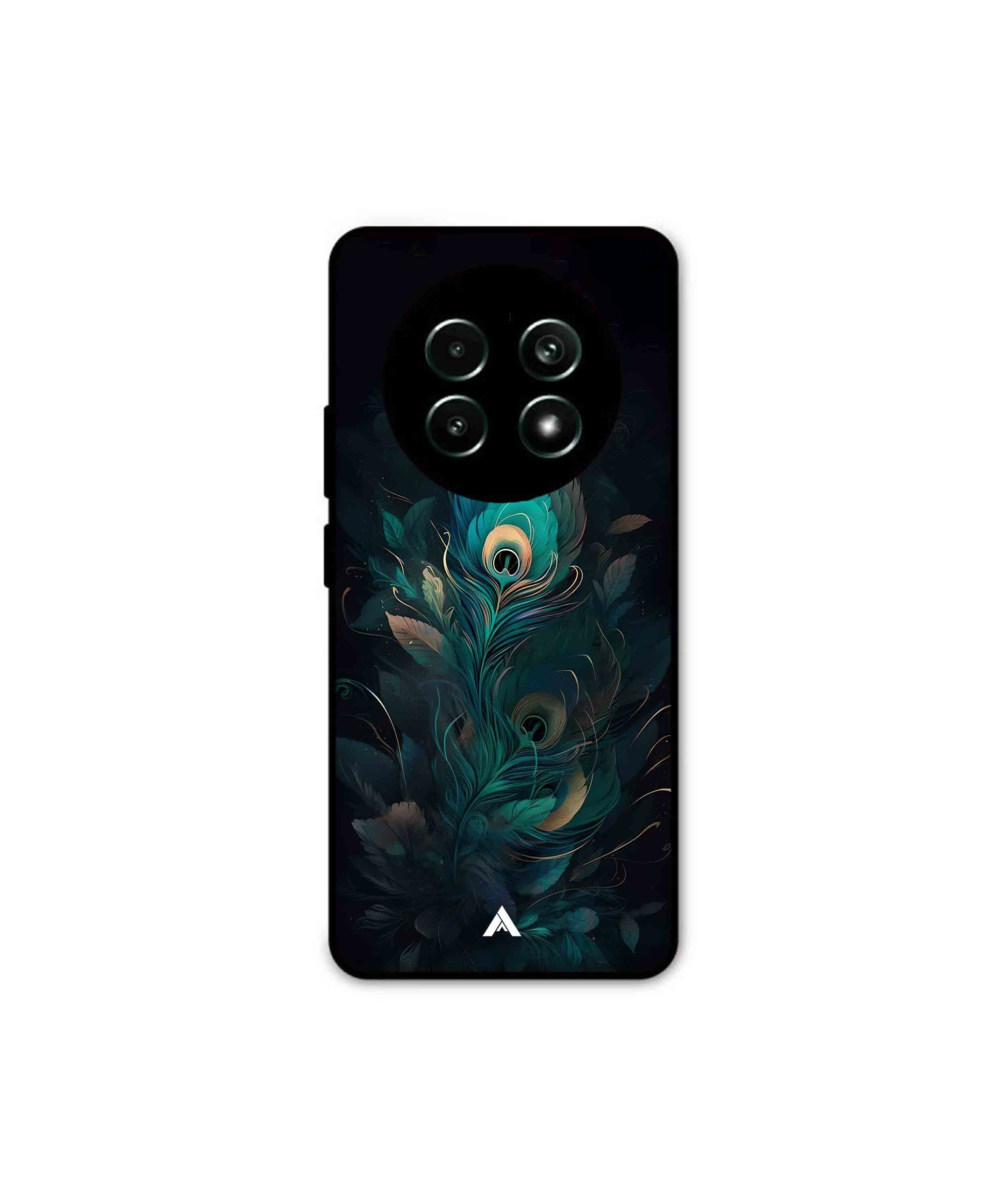 Krishna Mor Punkh Metal Back Cover Phone Case for Realme 13 