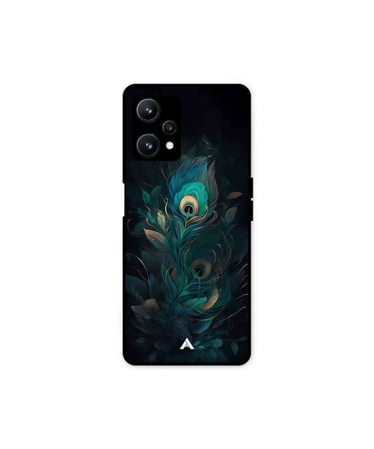Krishna Mor Punkh Metal Back Cover Phone Case for Realme 9 SE
