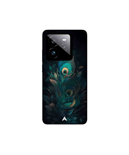 Krishna Mor Punkh Metal Back Cover Phone Case for Realme GT 7 Pro 