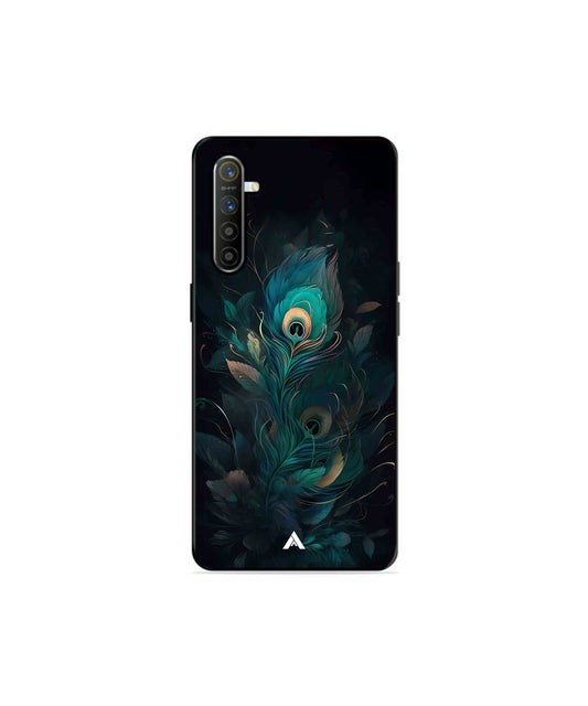 Krishna Mor Punkh Metal Back Cover Phone Case for Realme XT 
