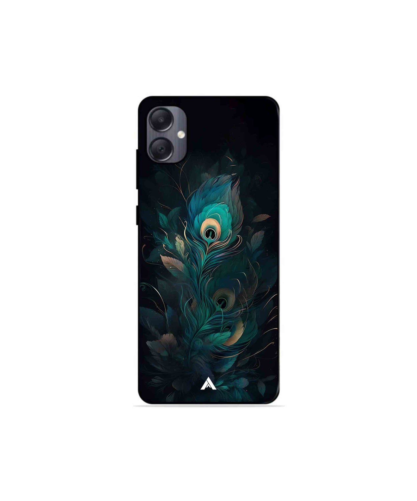 Krishna Mor Punkh Metal Back Cover Phone Case for Samsung Galaxy A05 