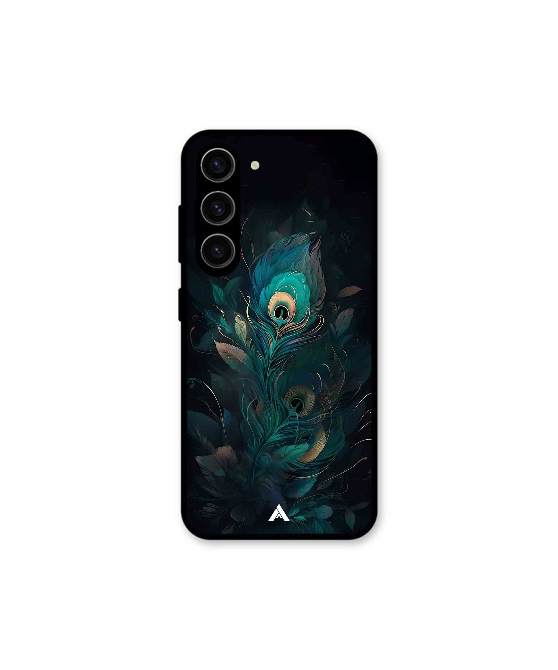 Krishna Mor Punkh Metal Back Cover Phone Case for Samsung Galaxy A36 