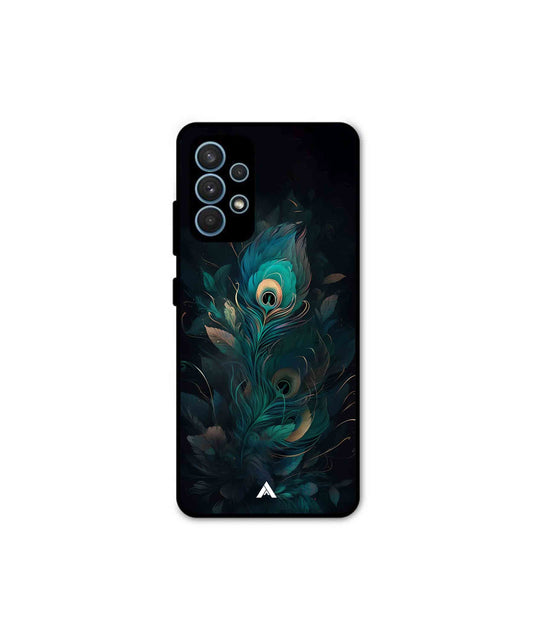 Krishna Mor Punkh Metal Back Cover Phone Case for Samsung Galaxy A52 
