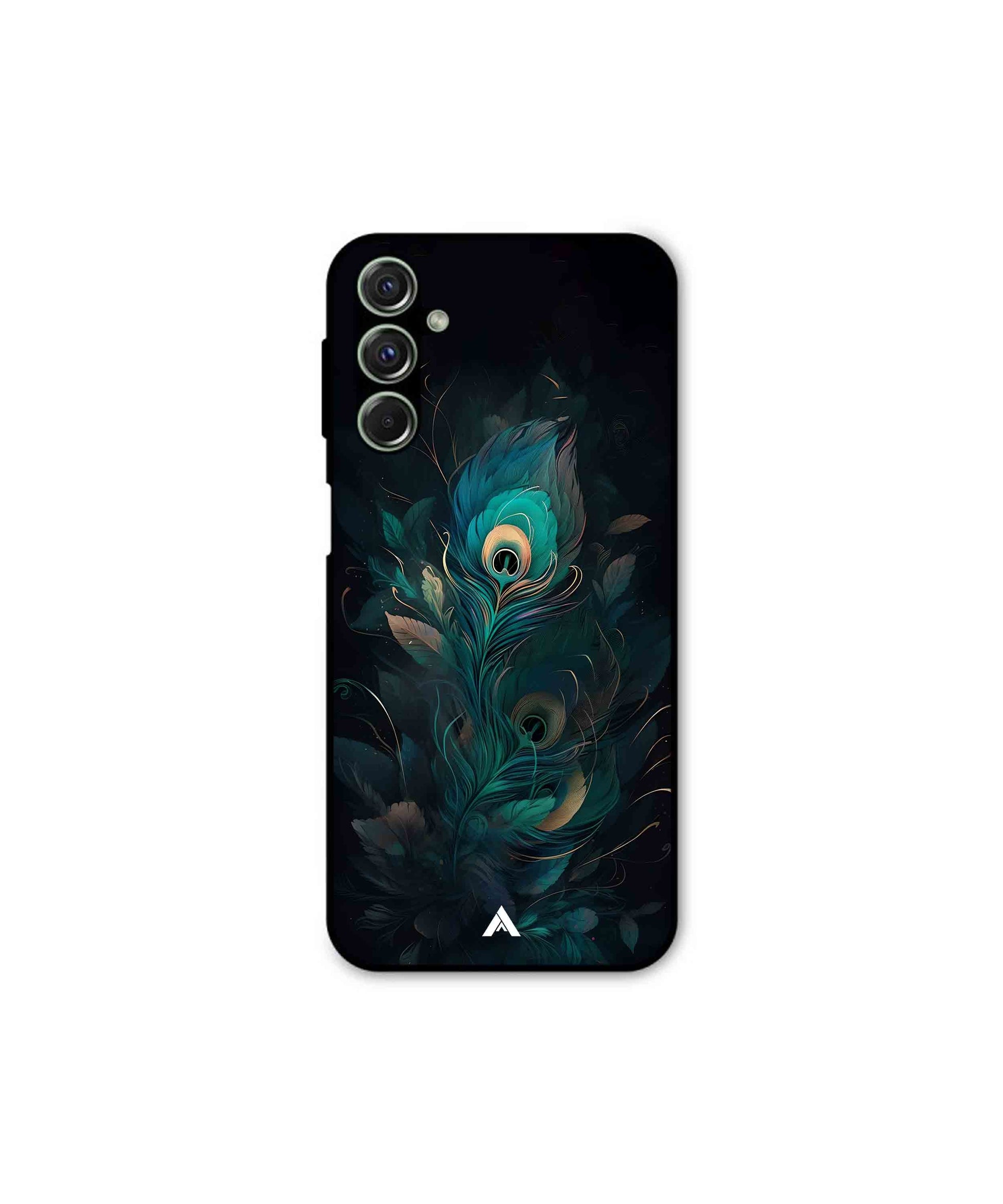 Krishna Mor Punkh Metal Back Cover Phone Case for Samsung Galaxy F54 